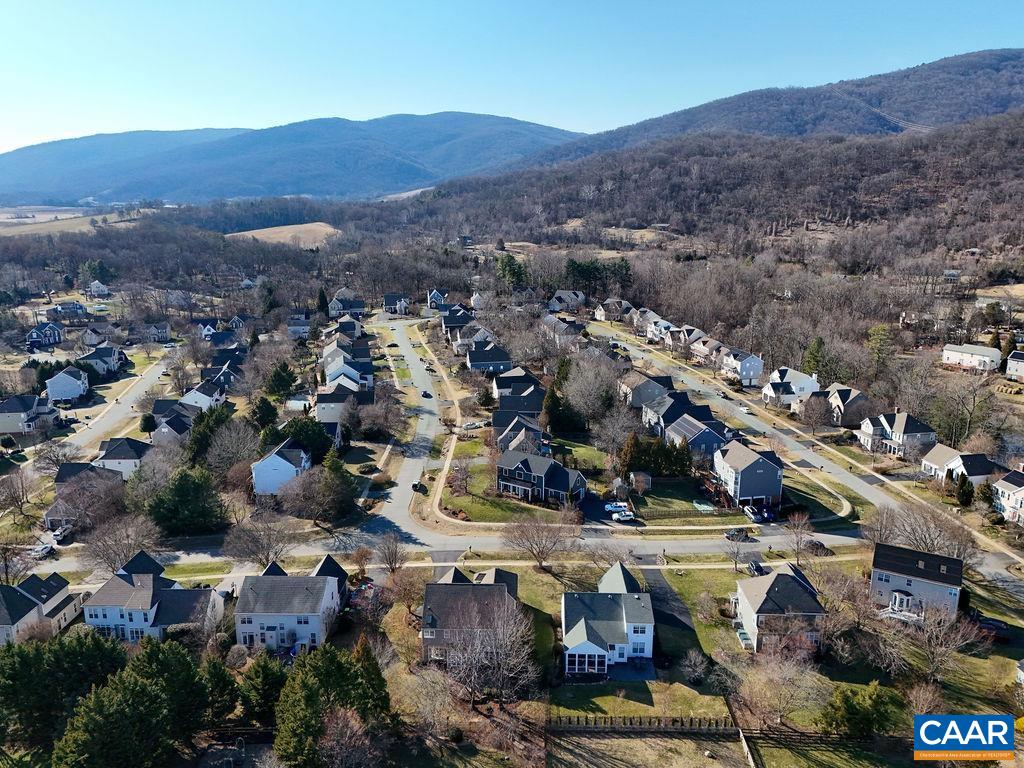 732 Russet Road Crozet, VA 22932 - Photo 45 of 48 an aerial view of residential houses and outdoor space