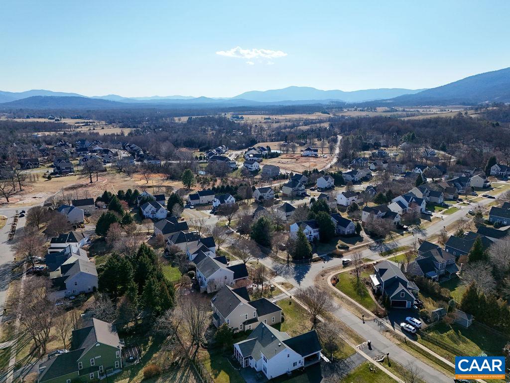732 Russet Road Crozet, VA 22932 - Photo 46 of 48 an aerial view of residential houses with city view