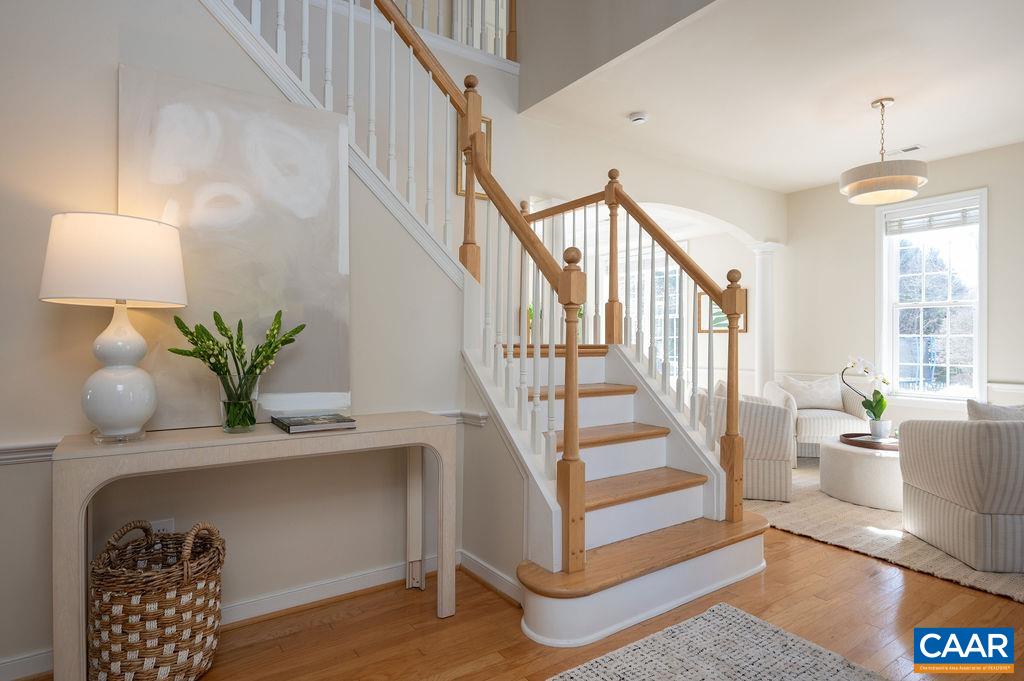 732 Russet Road Crozet, VA 22932 - Photo 5 of 48 a view of entryway with wooden floor