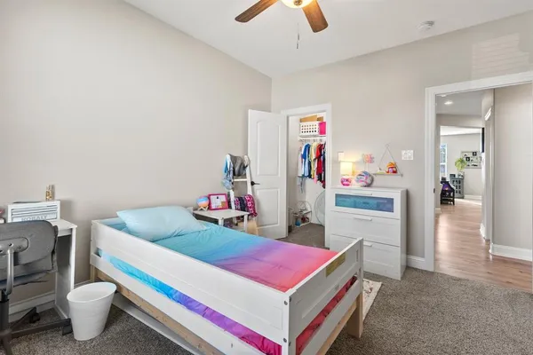 a very nice looking room with a bed