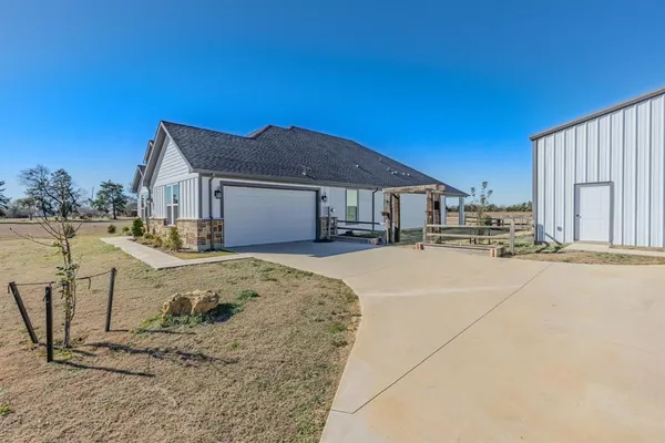 a house with a outdoor space