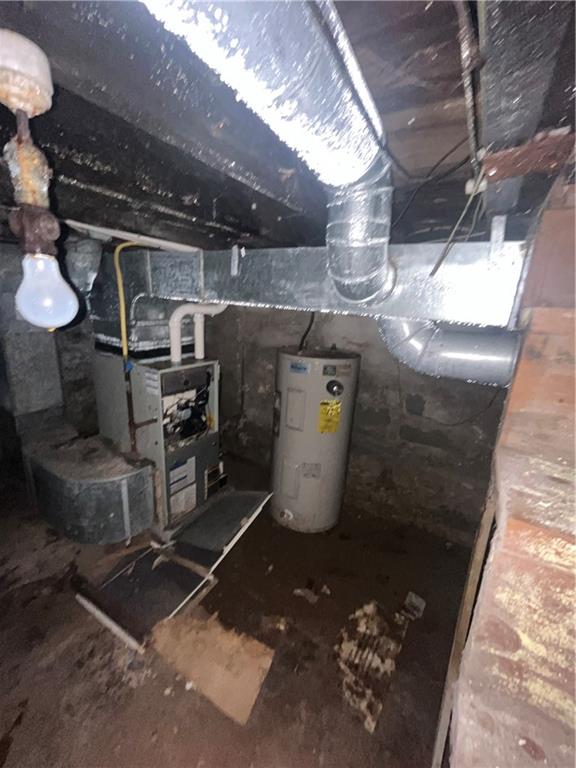 5104 Verona Road Verona, PA 15147 - Photo 19 of 20 a room with water heater and storage