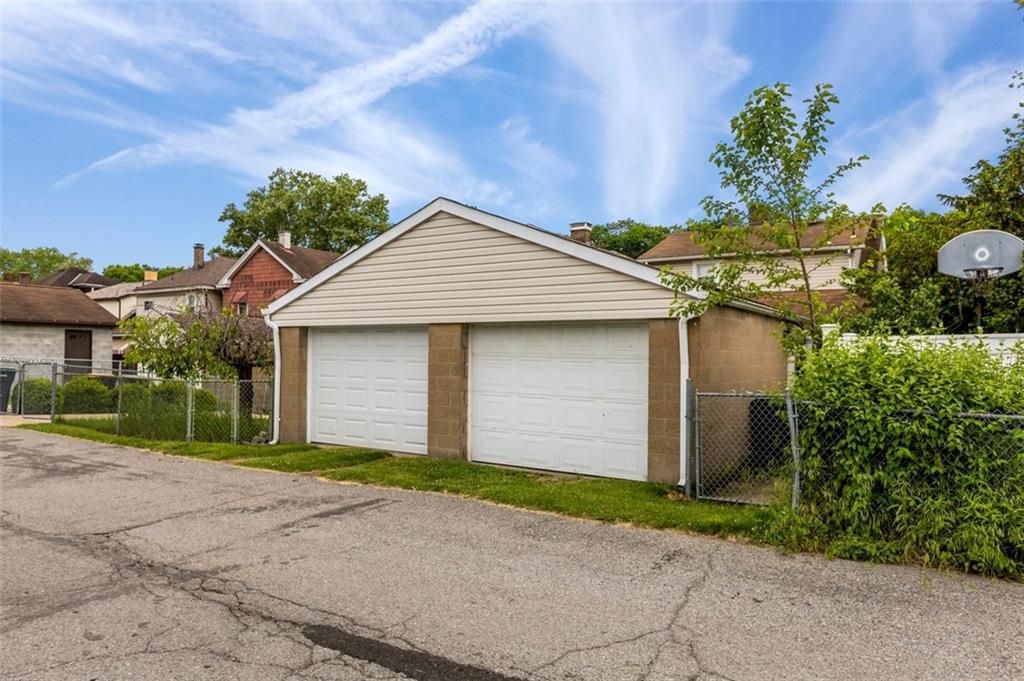 206 Amelia Street McKees Rocks, PA 15136 - Photo 21 of 21 huge, clean two-car garage!