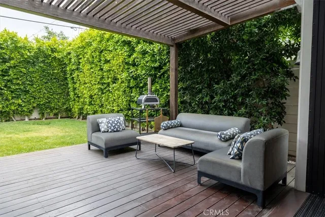 a view of a couches in the patio