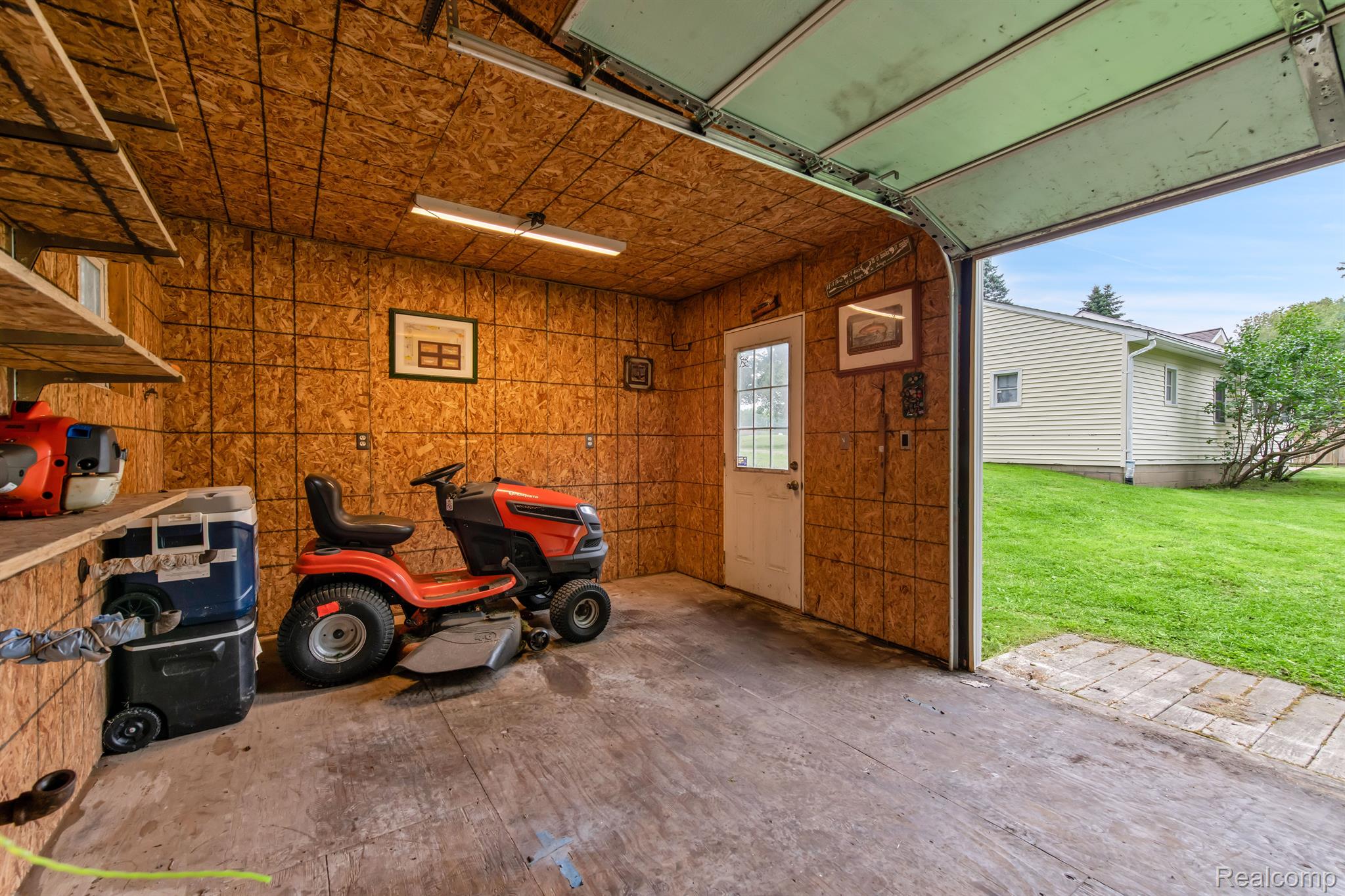 6015 Rives Junction Road Jackson, MI 49201 - Photo 12 of 35 SHED GARAGE DOOR
LAWN MOWER EXCLUDED