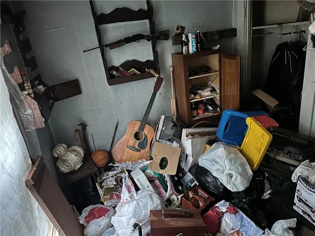 a front view of a house with balcony