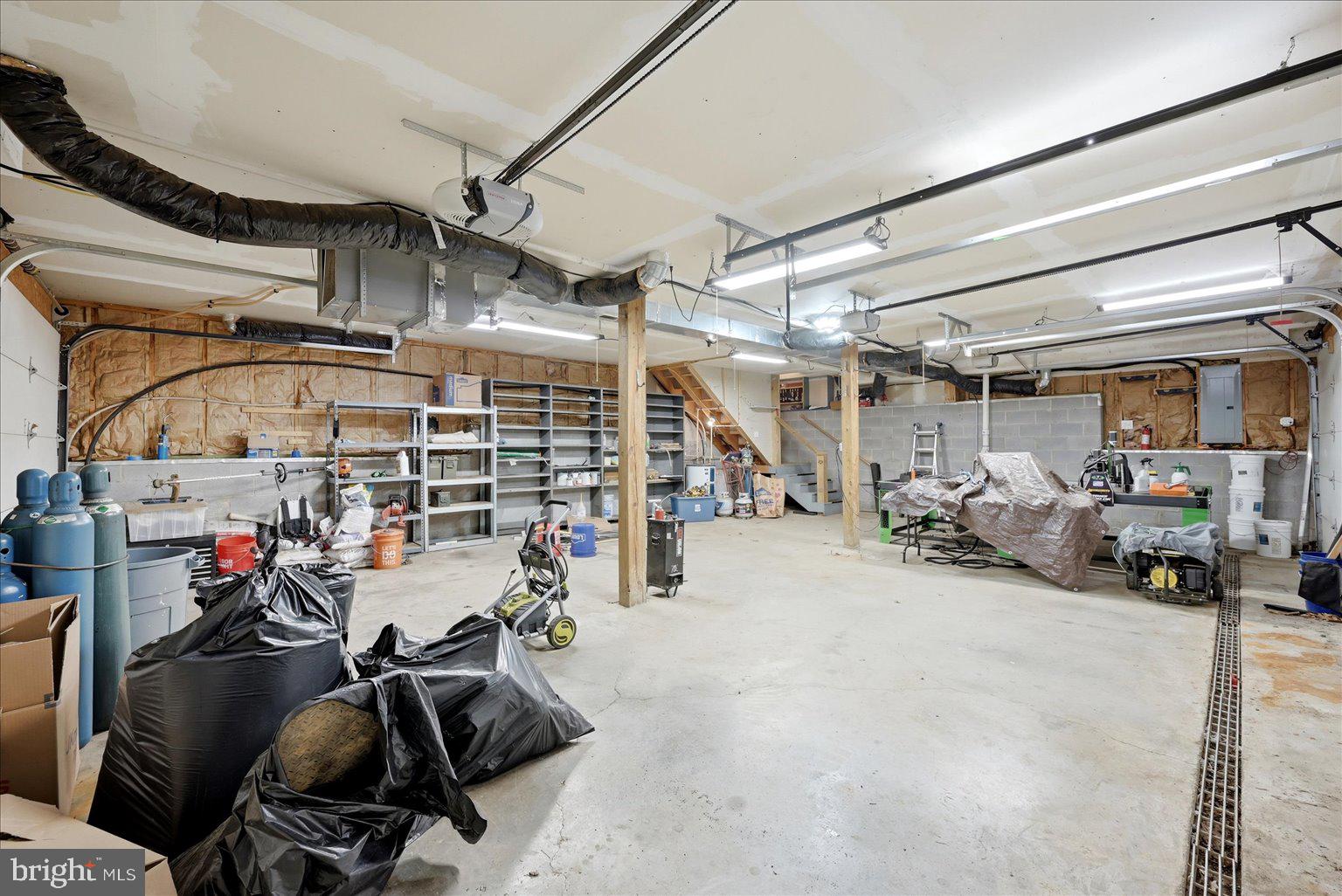 323 South Timber Ridge Road Cross Junction, VA 22625 - Photo 89 of 109 Spacious garage with ample storage.