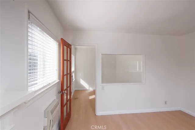 a view of front door