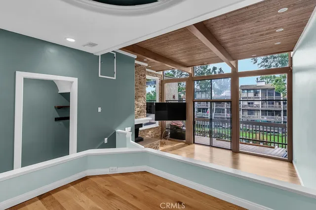 a room with natural light