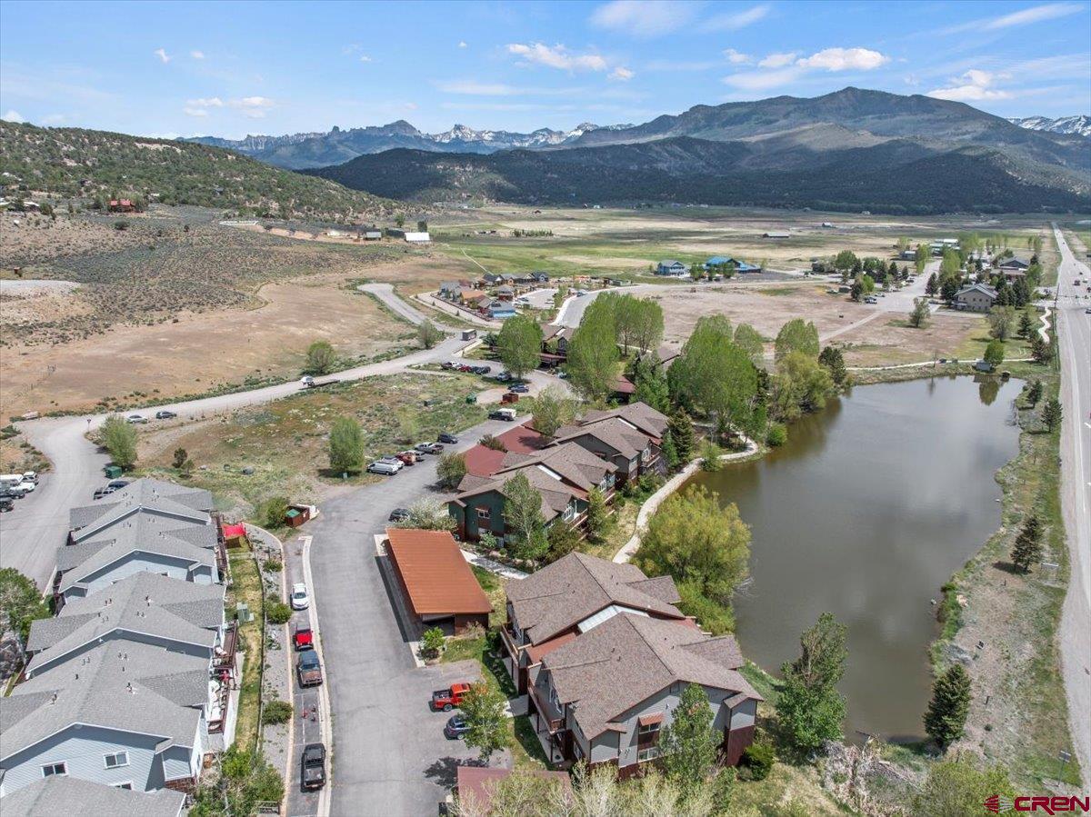 520 Redcliff Circle, Unit G203 Ridgway, CO 81432 - Photo 24 of 25 an aerial view of residential houses with outdoor space
