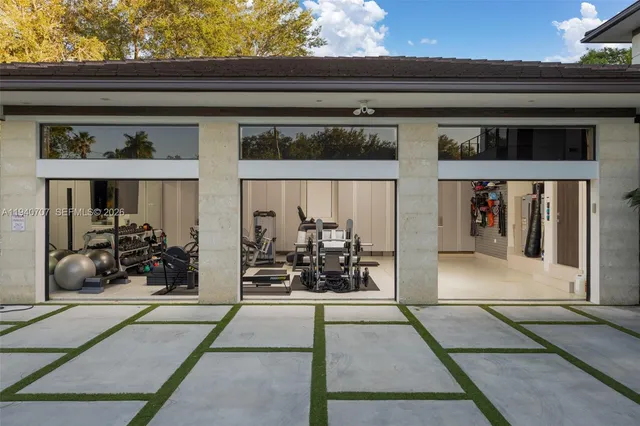 a view of a entryway door of the house