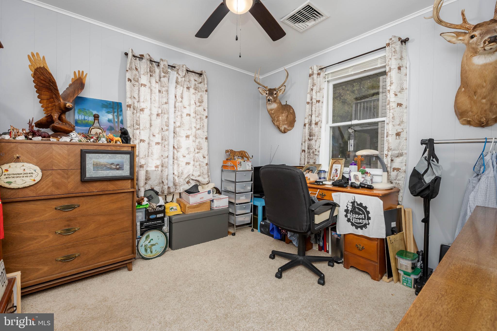 136 Marvel Road Salisbury, MD 21801 - Photo 19 of 42 a view of a workspace with furniture and a window