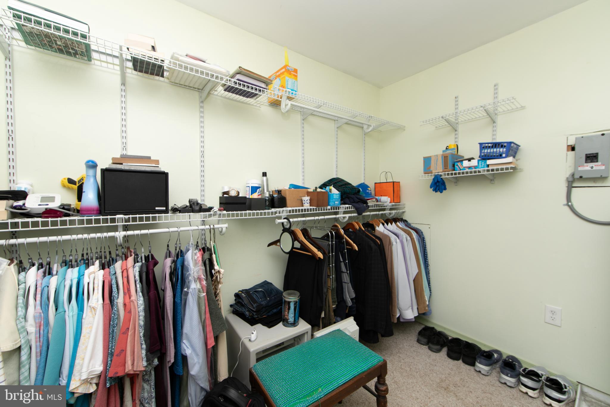 614 West 5th Street Palmyra, NJ 08065 - Photo 28 of 30 a view of walk in closet with clothes and shoes