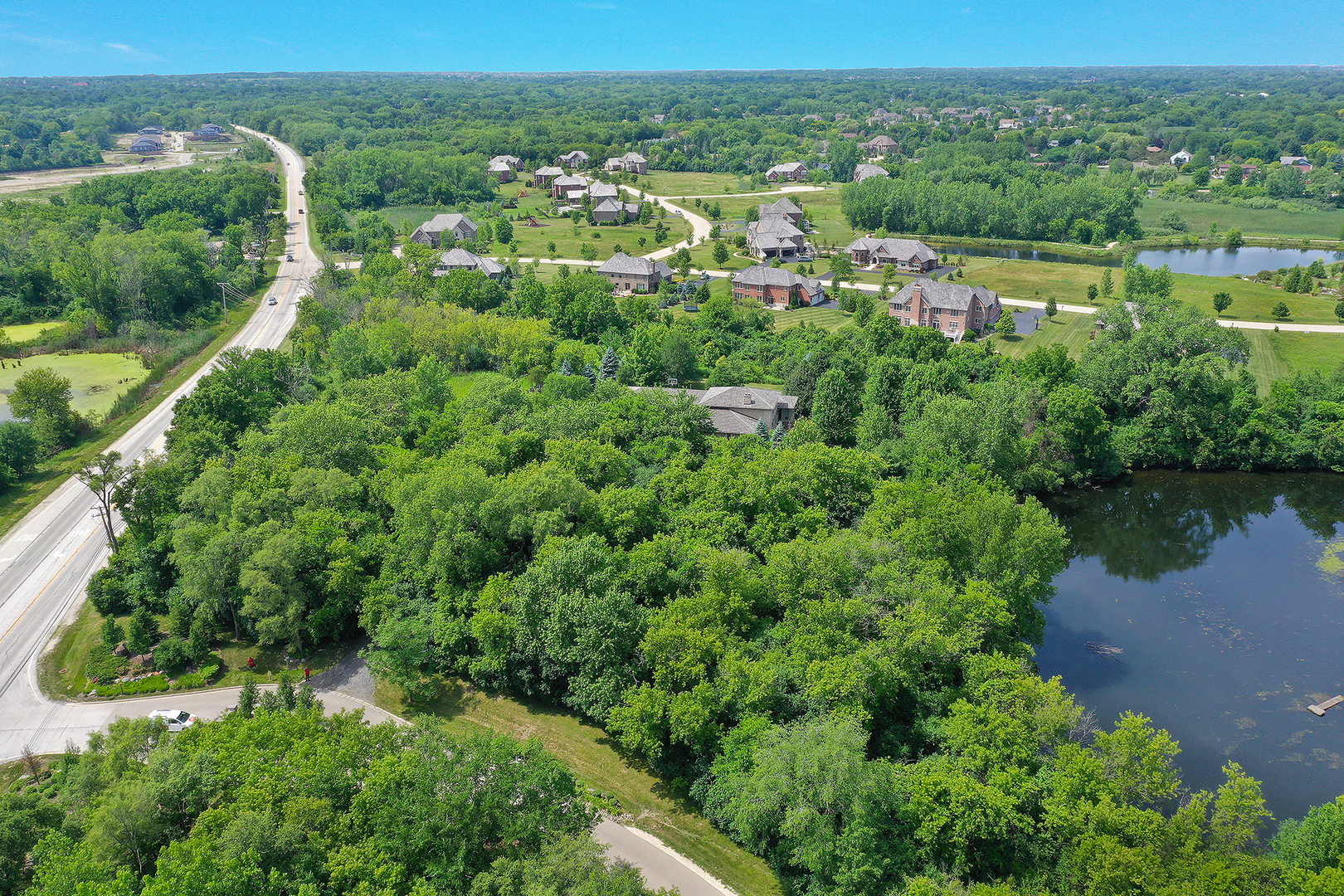 4594 Patricia Drive Long Grove, IL 60047 - Photo 4 of 5 an aerial view of multiple house
