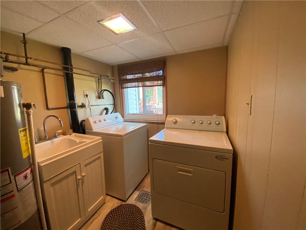 744 North Gross Street Conway, PA 15027 - Photo 23 of 29 a utility room with dryer and washer