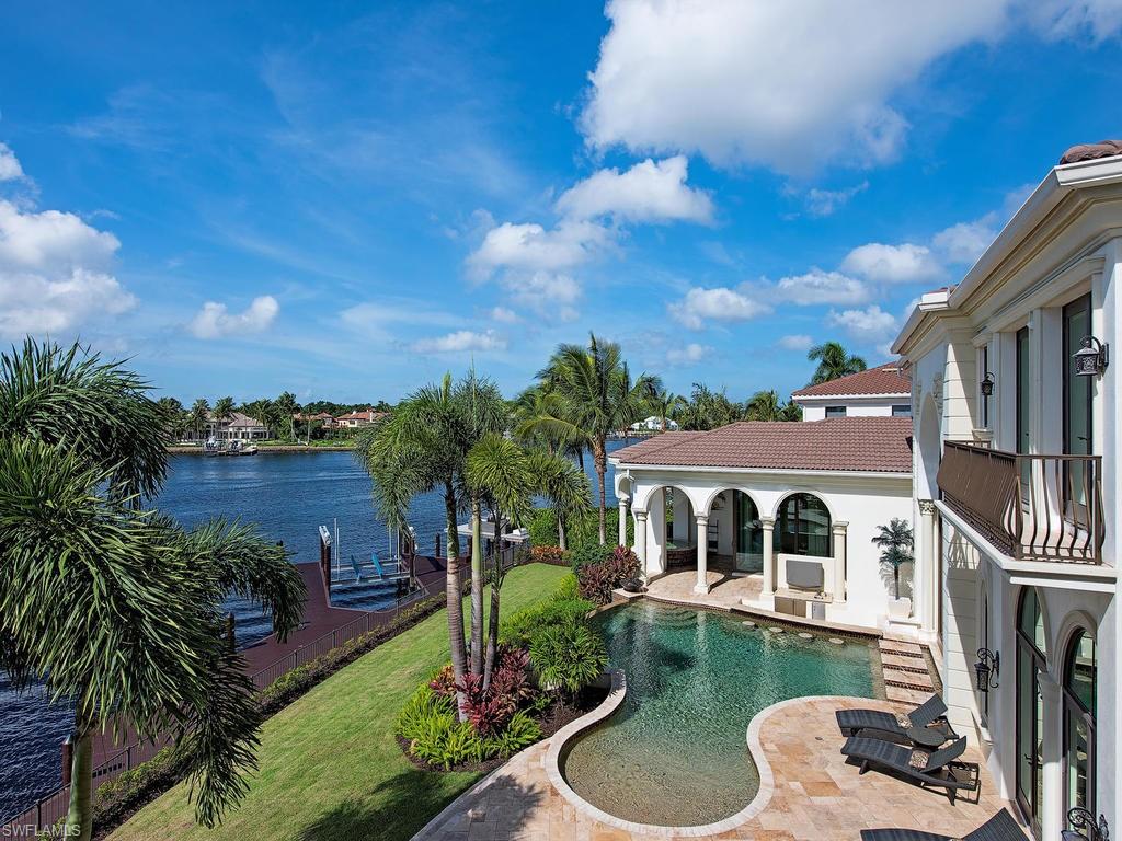 2615 Tarpon Road Naples, FL 34102 - Photo 19 of 20 a front view of a house with garden