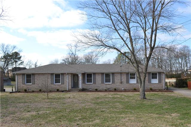 All brick, one level home with two car-rear entry- garage w/pedestrian door. Renovated w/all new roof, heat & air, paint, light fixtures, appliances, & more!