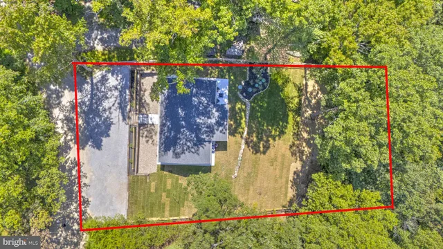 a view of a lake with a mountain in the background