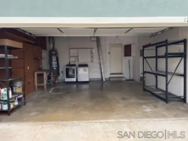 a view of a storage & utility room