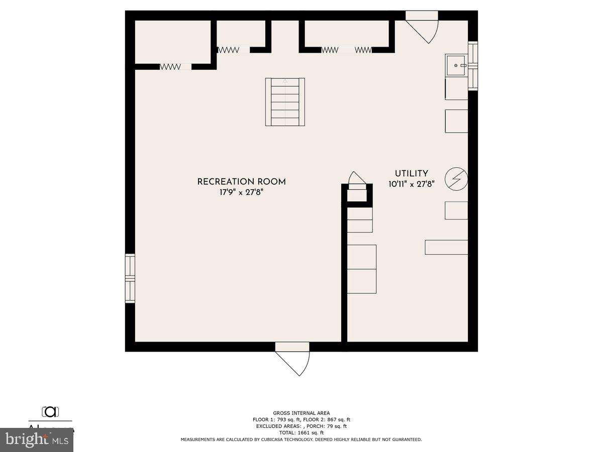 235 Newportville Road Croydon, PA 19021 - Photo 27 of 27 Basement Floor plan