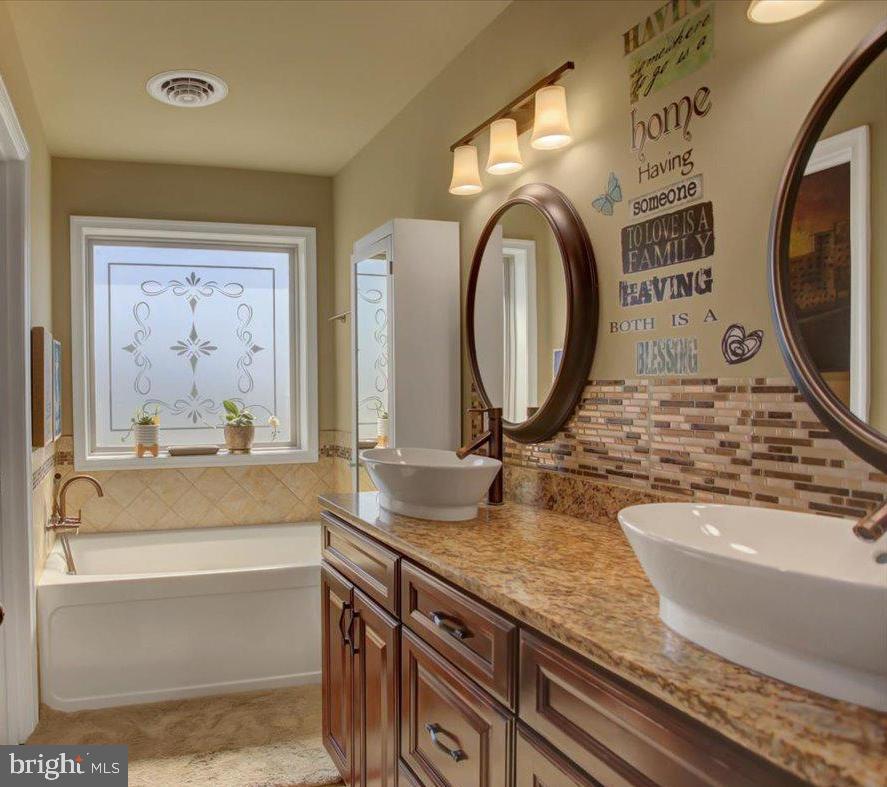 2426 Somerset Road Chambersburg, PA 17202 - Photo 54 of 78 Primary Bath - soaking tub, shower, dual vanity