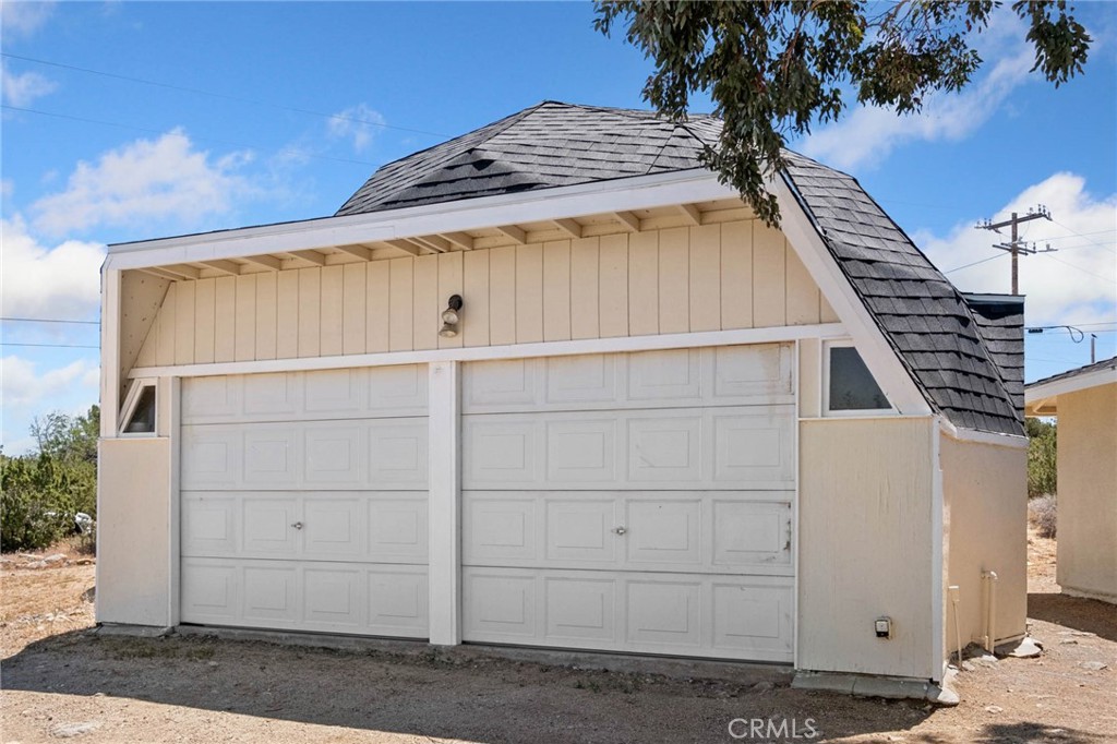 9975 Desert View Road Pinon Hills, CA 92372 - Photo 3 of 49 Main home's detached 2 car garage