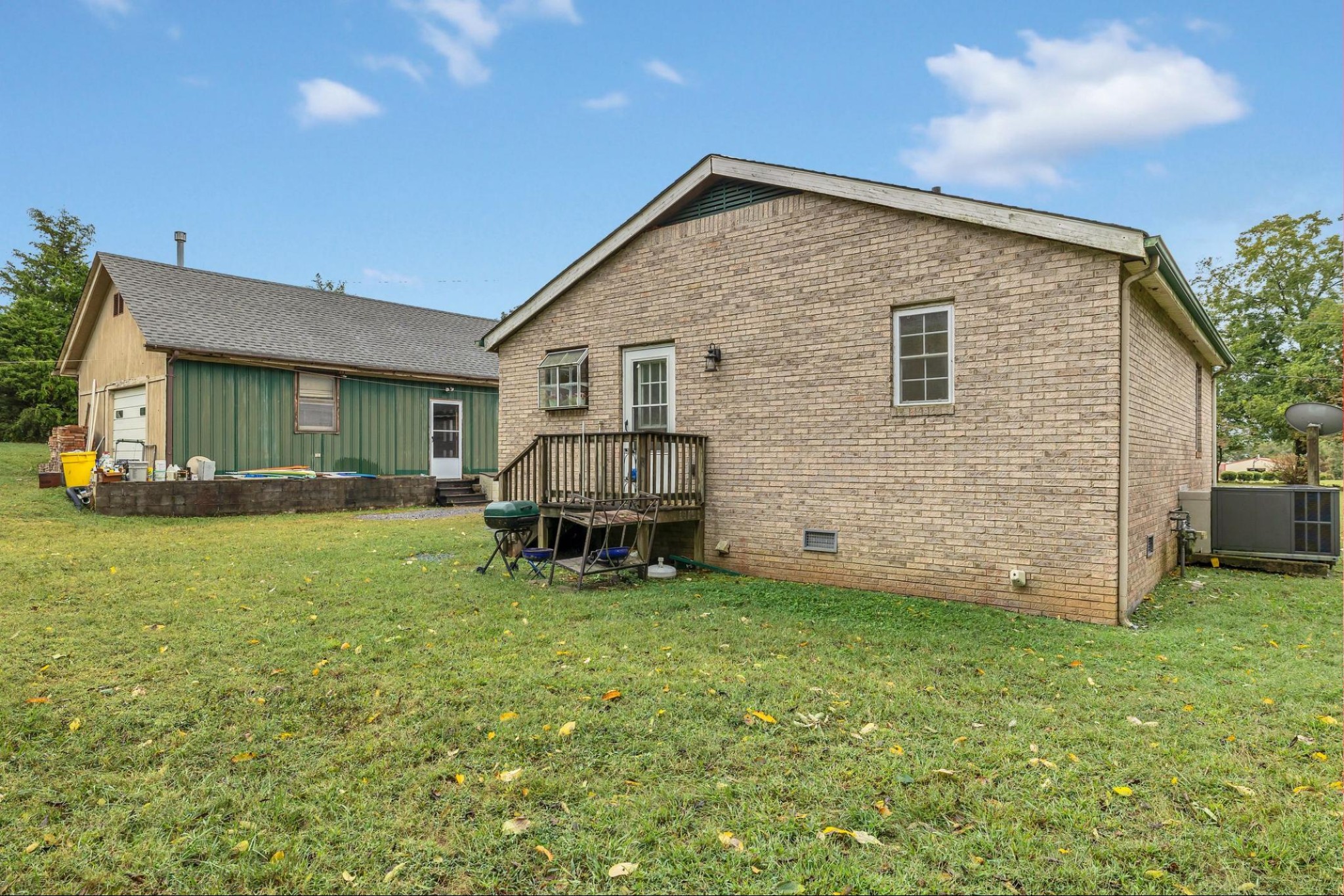 6845 Bizzell Howell Road College Grove, TN 37046 - Photo 15 of 20 a view of a house with backyard