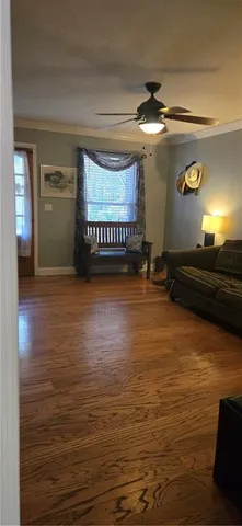 a view of room with window