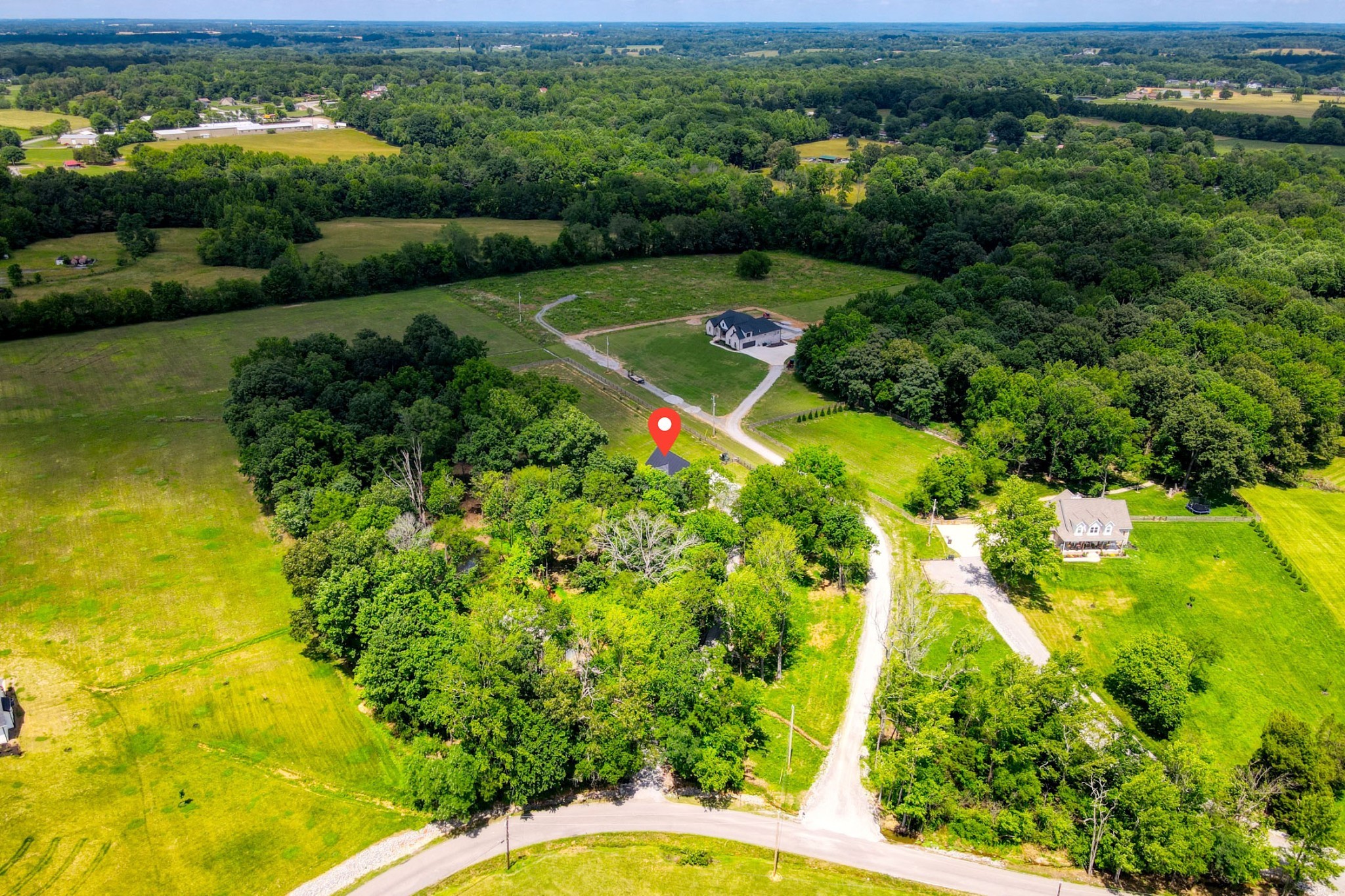 290 Dink Rut Road Portland, TN 37148 - Photo 54 of 56 a view of a garden with mountains in the background