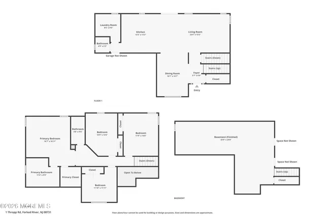 $730,000 | 1 Thropp Road, Forked River, NJ 08731
