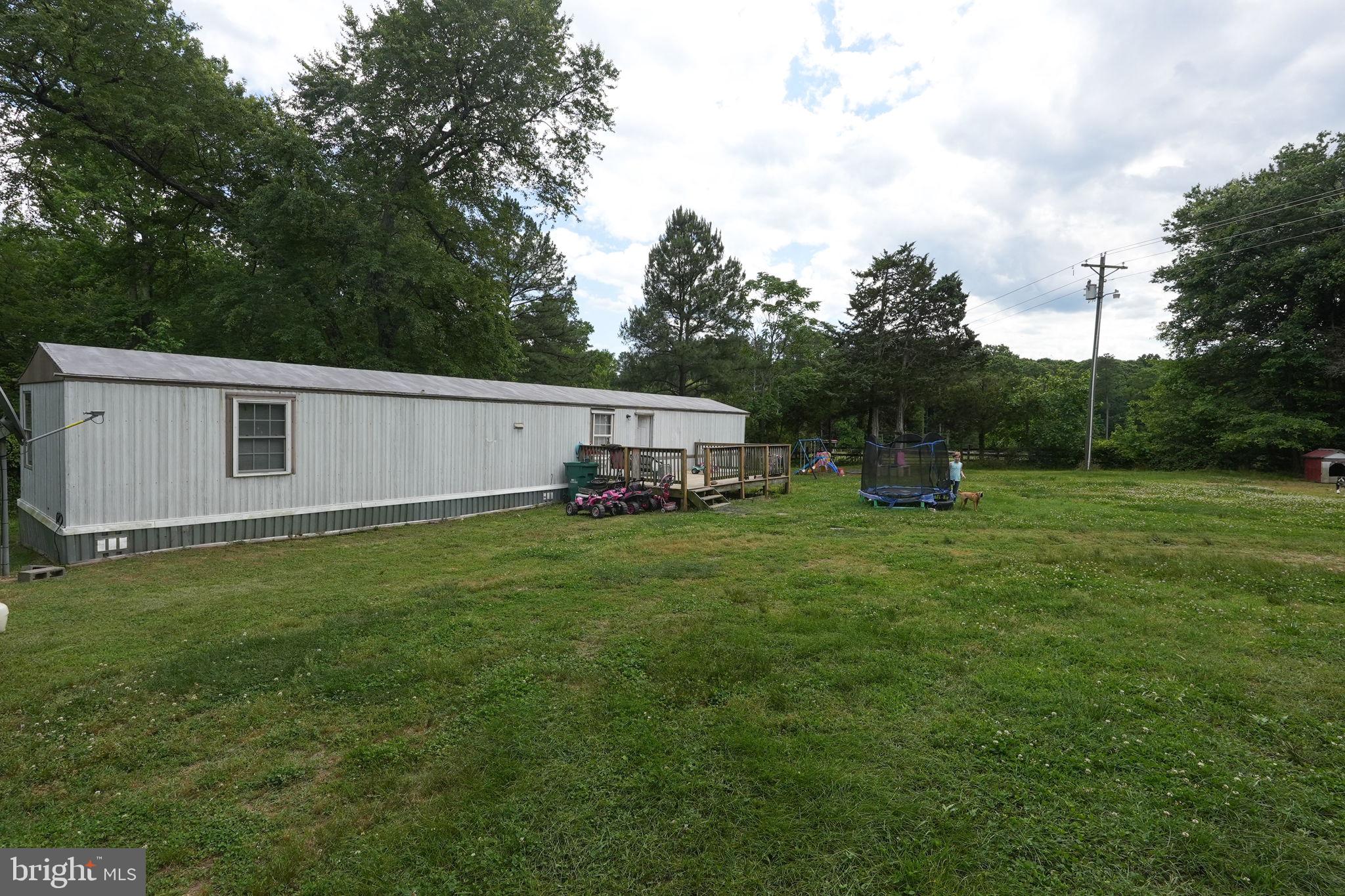 Front view with porch/deck