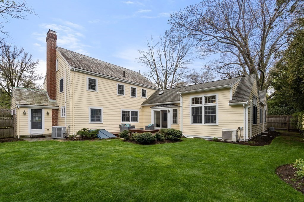 41 Janet Road Newton, MA 02459 - Photo 33 of 37 a front view of house with yard and green space
