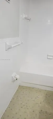 a view of a room with an empty space