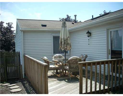3220 Haberlein Road Gibsonia, PA 15044 - Photo 16 of 16 Exterior Back. Nice private deck at the rear of the house.