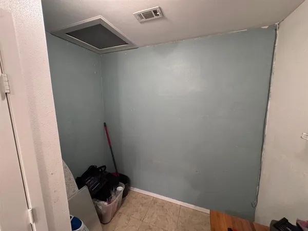 a small space with a window