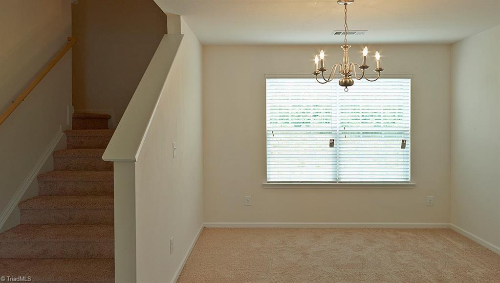 1924 Longshadow Street Rural Hall, NC 27045 - Photo 11 of 20 Dining Room. This picture is to illustrate the Brookchase floor plan only and is not the actual home. The actual home is currently under construction. Options and color selection may vary in actual home.