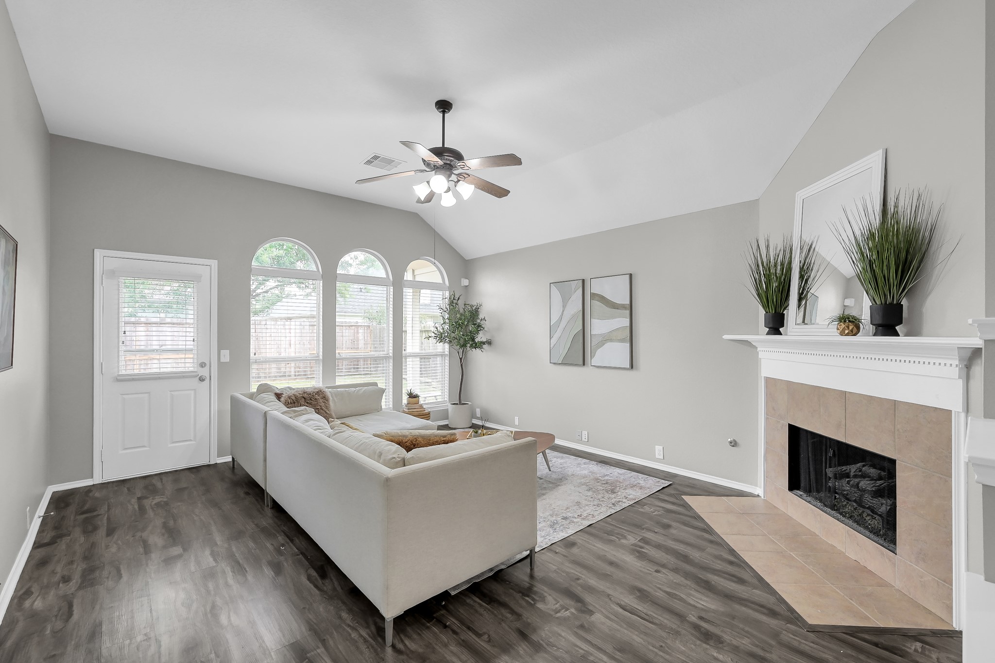 30206 Mesa Valley Drive Spring, TX 77386 - Photo 14 of 38 a living room with furniture fireplace and window