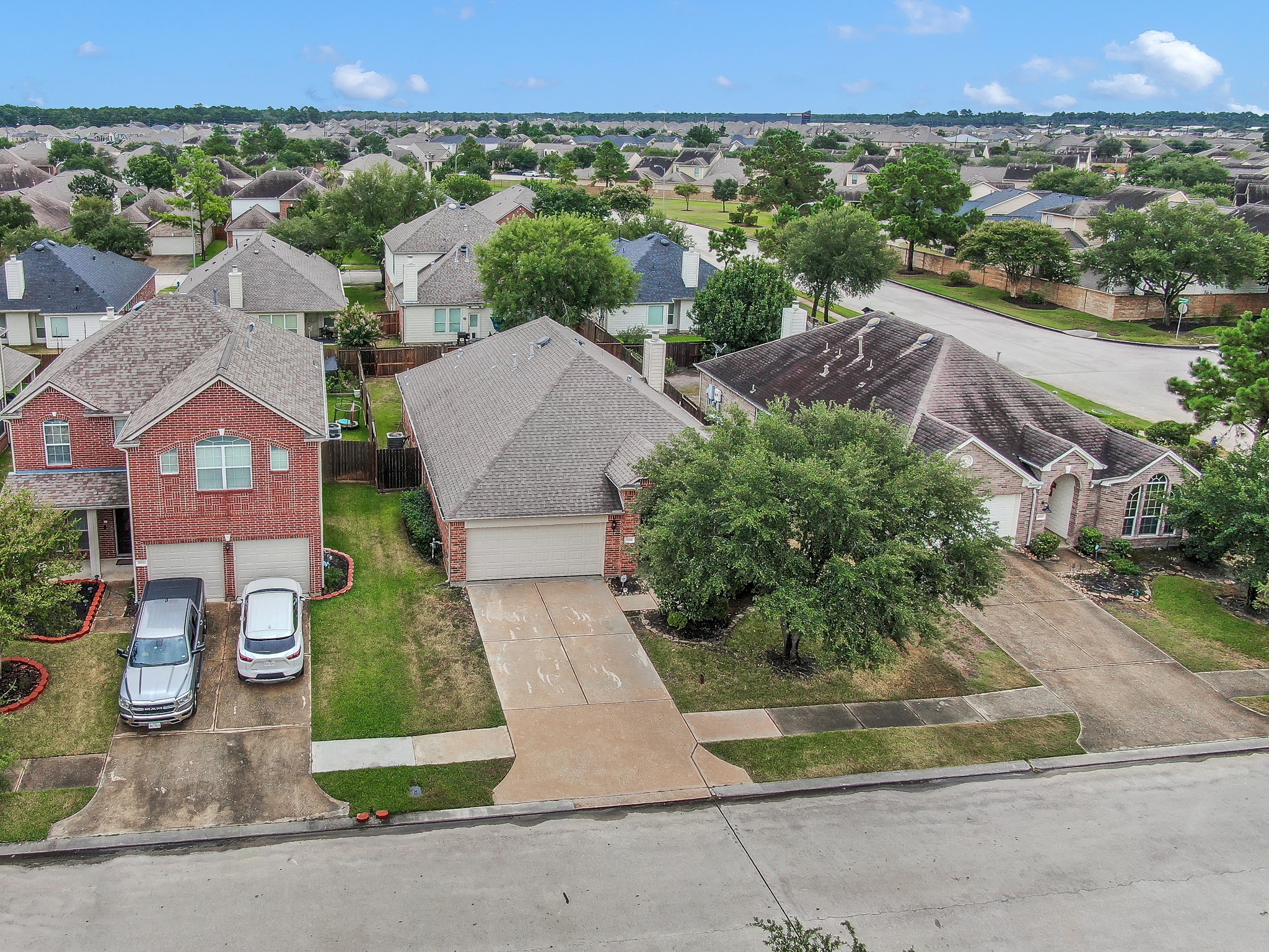 30206 Mesa Valley Drive Spring, TX 77386 - Photo 38 of 38 an aerial view of multiple house