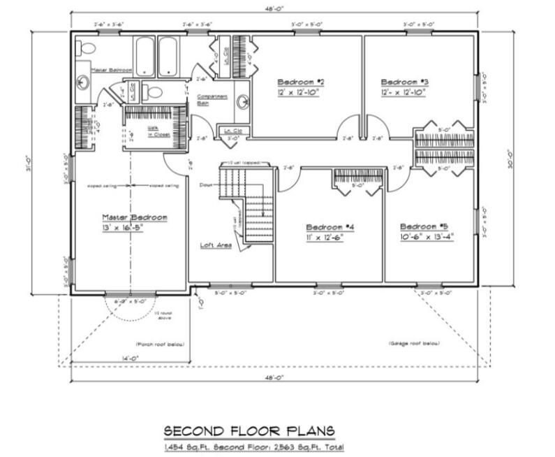 56056 Truman Drive Three Rivers, MI 49093 - Photo 62 of 63 Truman Floor Plans 2nd Floor