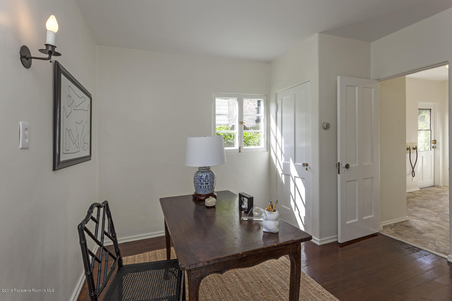 626 Chaucer Road San Marino, CA 91108 - Photo 14 of 31 a view of a room with furniture window and wooden floor