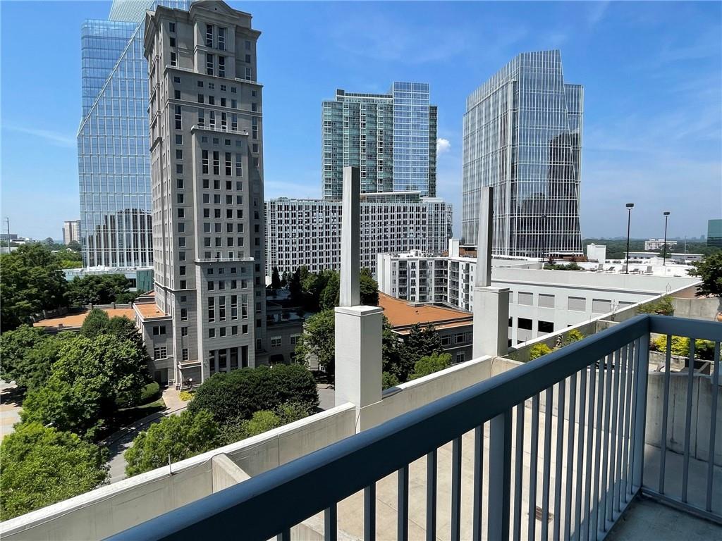 3324 Peachtree Road Northeast, Unit 908 Atlanta, GA 30326 - Photo 15 of 46 a view of city from a balcony