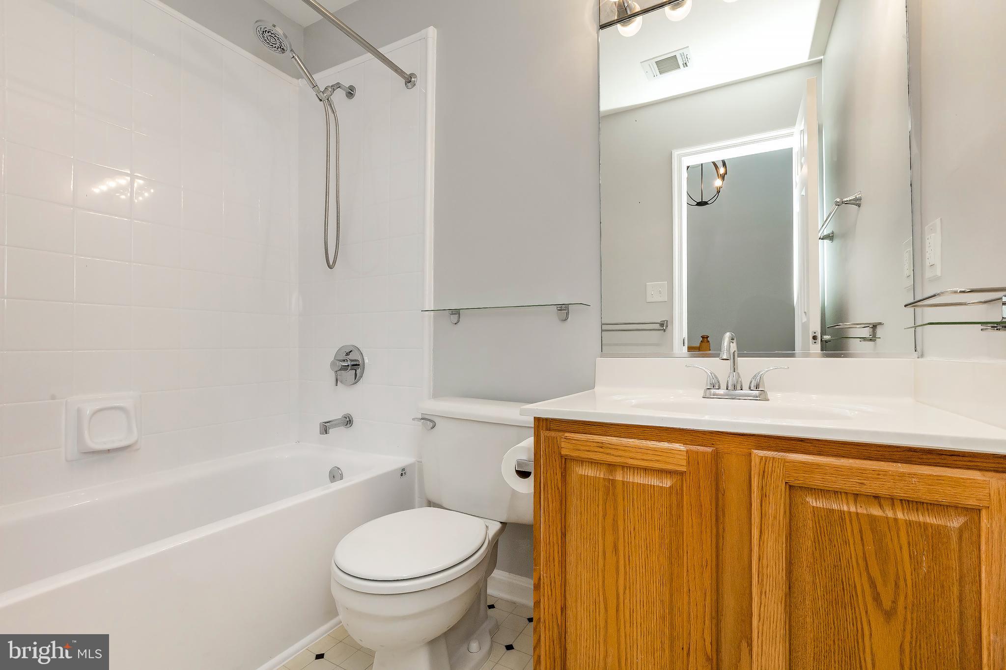 205 Ridgepoint Place Gaithersburg, MD 20878 - Photo 42 of 51 a bathroom with a sink a toilet and a bathtub