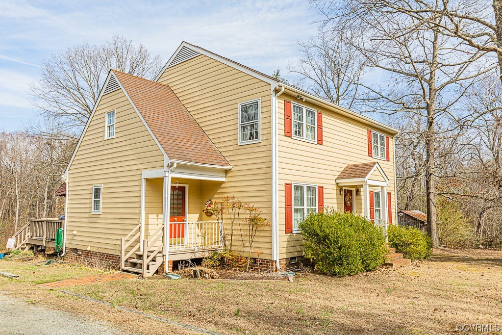 11192 Verdon Road Doswell, VA 23047 - Photo 3 of 50 Front View with Covered Side Entrance