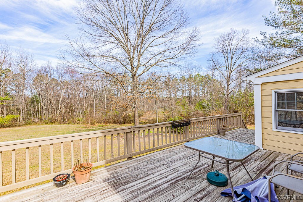 11192 Verdon Road Doswell, VA 23047 - Photo 36 of 50 Deck overlooking Private Back Yard