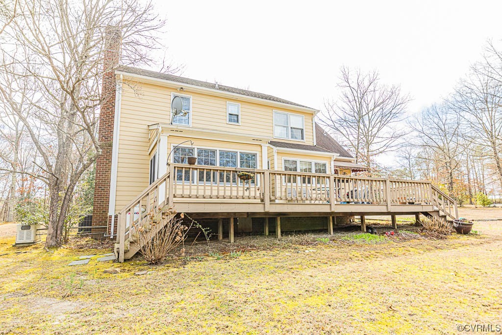 11192 Verdon Road Doswell, VA 23047 - Photo 6 of 50 Rear View with Deck
