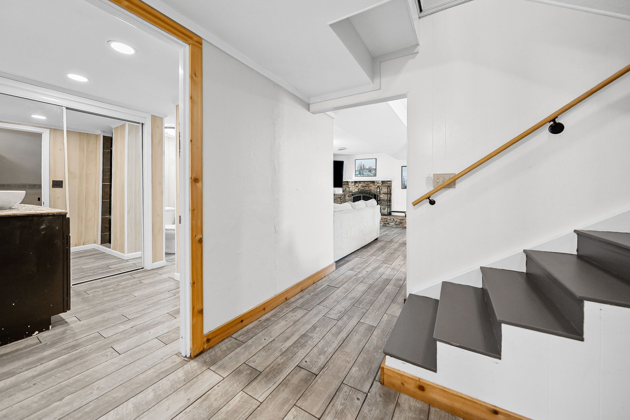148 Green Hill Drive Grand Rivers, KY 42045 - Photo 32 of 65 a view of entryway and hall with wooden floor