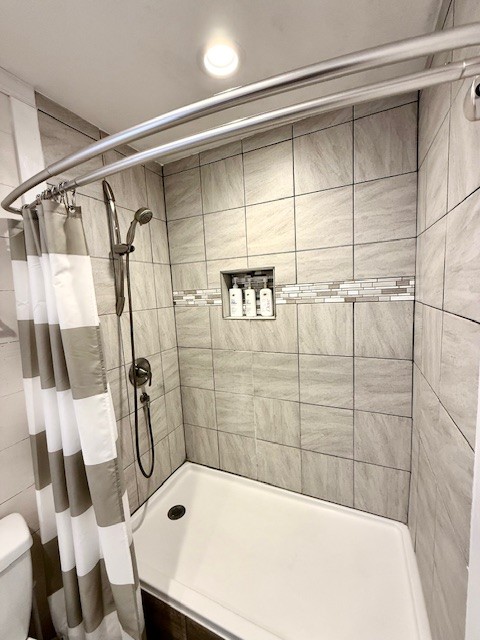 148 Green Hill Drive Grand Rivers, KY 42045 - Photo 63 of 65 a bathroom with a bathtub and shower