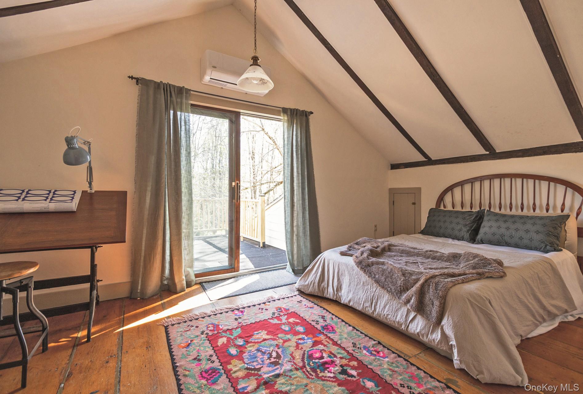 692 County Rte 2 Elizaville, NY 12523 - Photo 20 of 33 a bedroom with a bed and a window