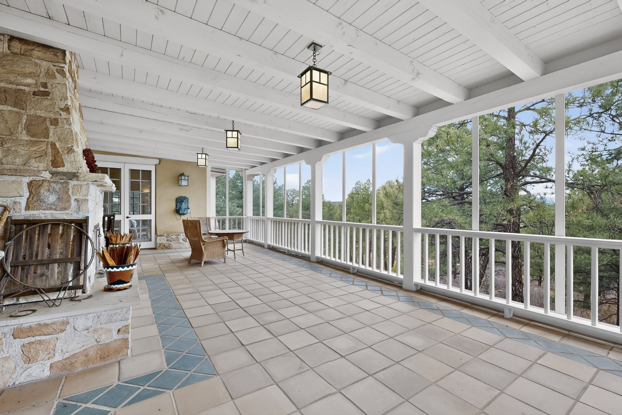 60 Blue Sky Road Las Vegas, NM 87701 - Photo 16 of 92 Portal off the front hall/dining/kitchen