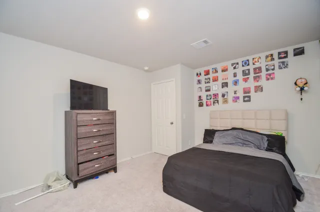 a room with furniture and a chandelier
